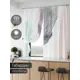 Комплект штор на шторной ленте Comfy Way Флонто 150x180 см цвет белый