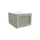 Навесной шкаф горизонтальный Сурская Мебель Валерия 50x35.80x57.40 см МДФ цвет белый/альбион софт