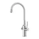 Смеситель для кухни Lemark Lm5083S-White с подключением к фильтру с питьевой водой цвет сталь/белый
