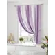 Штора на ленте Comfy Way Ролтин габардин 150x170 см цвет фиолетовый CW936152