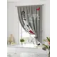 Штора на ленте Comfy Way Ролтин габардин 150x170 см цвет красный CW936174