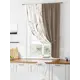 Штора на ленте Comfy Way Лимират габардин 150x160 см цвет коричневый CW935128