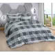 Комплект постельного белья Home mercury Параллель бязь 2-спальный с европростыней наволочки 70x70 и 50x70- 4 шт цвет серый