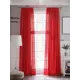 Тюль на ленте At Home Фертун 150x230 см вуаль цвет красный AA125149