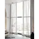 Тюль на ленте At Home Элентис 150x260 см вуаль цвет черный AA123538