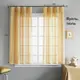 Комплект штор на ленте At Home Шелби 145x175 см вуаль цвет желтый AT204539