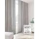 Комплект штор на ленте At Home Астрид 150x275 см канвас цвет серебристый/серый AA206860