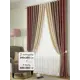 Комплект штор на ленте At Home Гармония 240x250 см велюр цвет фиолетовый AA250002