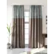 Комплект штор на ленте At Home Лиромисан 150x250 см репс цвет коричневый AA544164