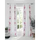 Комплект штор на ленте At Home Минифлокс 150x260 см габардин цвет розовый AA941017