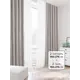 Комплект штор на ленте At Home Астрид 150x275 см канвас цвет серебристый/белый/серый AA206783