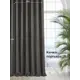 Штора на ленте At Home Трионис 200x275 см канвас цвет черный AA101732