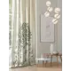 Тюль на ленте вуаль At Home Эрлис 150x280 см цвет синий/коричневый/розовый/голубой/зеленый AA974100
