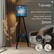 Торшер Бруталити Arthur cylinder природа - 2135 со столиком цвет черный