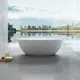 Отдельностоящая ванна Vincea VBT-6S01MW полиэфирная смола 170x75см