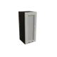 Навесной шкаф со стеклом Сурская мебель кальяри/кварц 30x71.6x31.8 см 1 дверца ЛДСП цвет кальяри/кварц
