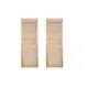 Жалюзийная дверь деревянная 2 шт Леспроф 199.50x59.40 см сосна