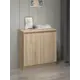 Комод Мебельная фабрика 1+1 70x73x36 см ЛДСП цвет дуб сонома
