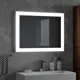 Зеркало для ванной Soul of calypso Relax ЗЛП561 с подсветкой 90x70см