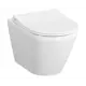 Унитаз подвесной Vitra 00000132187 безободковый с сиденьем микролифт