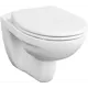 Унитаз подвесной Vitra 00000132192 безободковый с сиденьем микролифт
