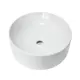 Раковина накладная SANITA LUXE 00000089025 WB.CT/Best/40-N.Slim/WHT.G/S1 цвет белый