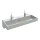 Раковина для двоих Jacob delafon Terrace 120x49 см цвет белый 00000038188