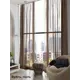 Тюль на ленте At Home Тавия 150x300 см вуаль цвет коричневый AA123473