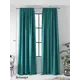 Комплект штор на ленте At Home Блэки 150x270 см блэкаут цвет зеленый AT213032