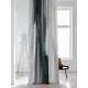 Штора на ленте At Home Митанивирс 150x250 см габардин цвет серый/зеленый AA548094