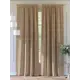 Комплект штор на ленте At Home Султан 150x280 см габардин цвет белый AA750241