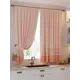 Комплект штор на ленте At Home Пиколио 150x180 см габардин цвет оранжевый AA925041