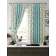 Комплект штор на ленте At Home Менкирс 150x180 см габардин цвет белый/бежевый/оранжевый AA925649