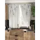 Комплект штор на ленте At Home Тиони 150x180 см габардин цвет черный AA961042