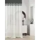 Тюль на ленте At Home Ливартис 150x250 см вуаль цвет черный AA588129