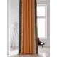 Штора на ленте At Home Сонтвиарс 150x250 см габардин цвет белый/серый AA548102