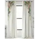 Комплект штор на ленте At Home Ранетис 150x250 см габардин цвет белый/оранжевый/розовый/зеленый AA948014