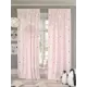 Комплект штор на ленте At Home Герион 150x260 см габардин цвет белый/желтый AA958238