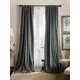 Комплект штор на ленте At Home Латойн 150x250 см бархат цвет серый AA213007-250