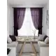 Тюль на ленте At Home Ринивис 145x180 см вуаль цвет фиолетовый AA550376