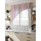 Тюль на ленте At Home Ратри 280x160 см вуаль цвет белый/розовый/зеленый/фиолетовый AA516003