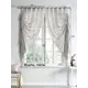 Тюль на ленте At Home Фанет 150x230 см вуаль цвет серый AA207535
