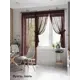 Тюль на ленте At Home Лурано 150x290 см вуаль цвет коричневый AA206736-290