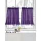 Тюль на ленте At Home Руона 100x60 см вуаль цвет фиолетовый AA130013