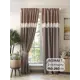 Комплект штор на ленте Helga Галанир 150x260 см блэкаут цвет бежевый HH950635