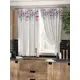 Комплект штор на ленте At Home Сивиор 150x180 см габардин цвет синий/розовый/голубой/зеленый/фиолетовый AA961111