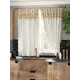 Комплект штор на ленте At Home Слиона 150x180 см габардин цвет желтый AA961077