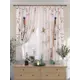 Комплект штор на ленте At Home Минокса 150x180 см габардин цвет синий/бежевый/голубой AA925448