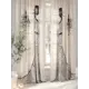 Тюль на ленте At Home Риклос 150x260 см вуаль цвет черный AA970151
