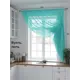 Тюль на ленте At Home Шерин 300x180 см вуаль цвет бирюзовый AA124031